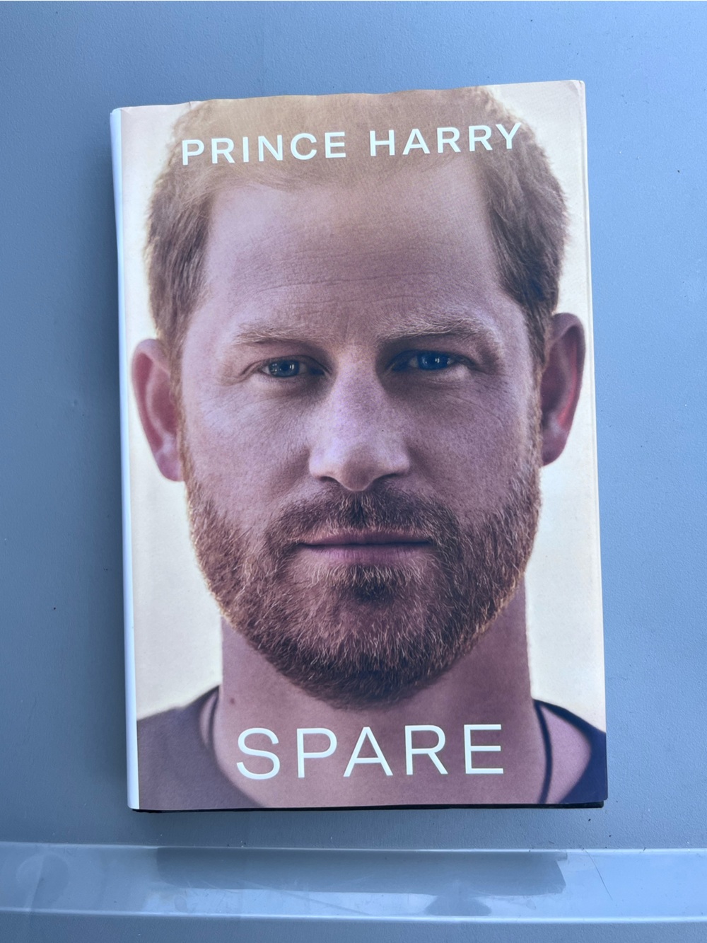 Spare prince Harry book hardcover